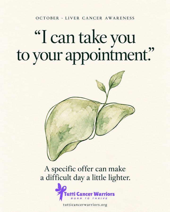 “I can take you to your appointment.”