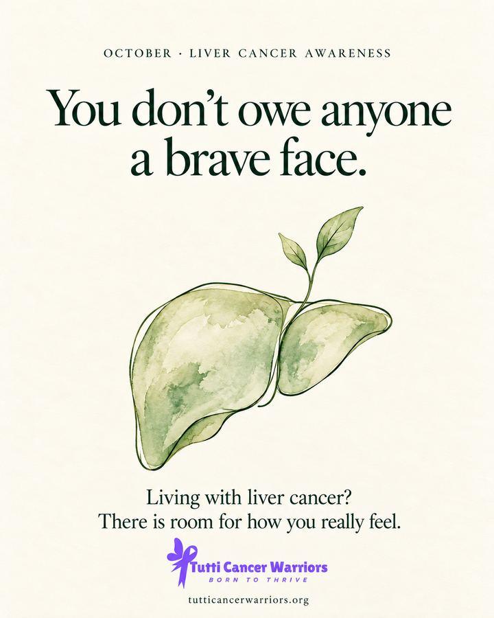 You don’t owe anyone a brave face.