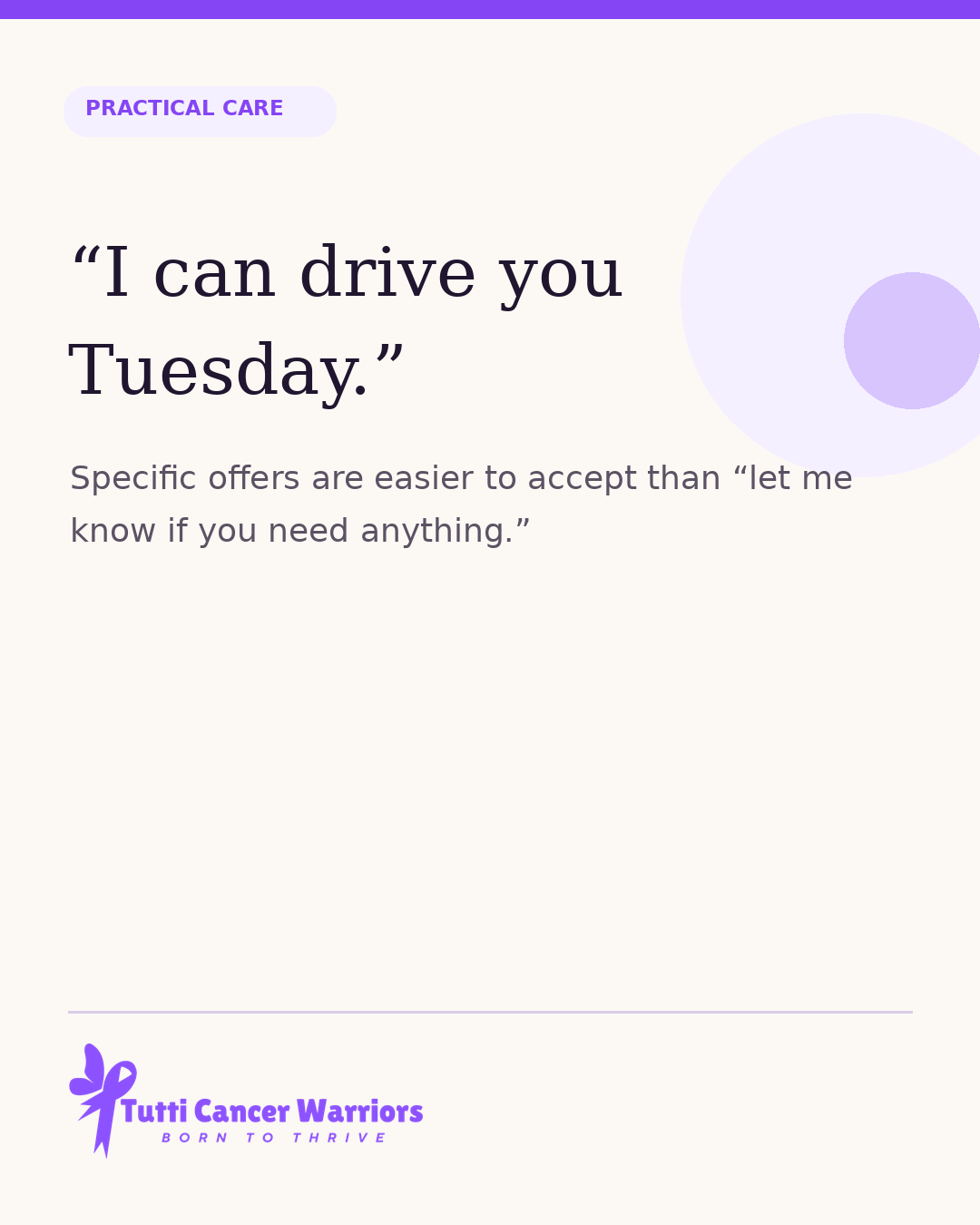 Specific support card