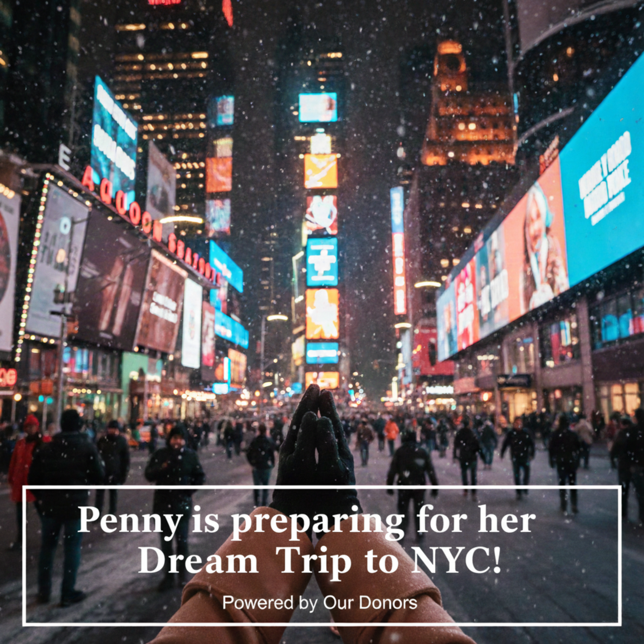 Cancer warrior Penny preparing for her dream trip to New York City, supported by Tutti Cancer Warriors donors